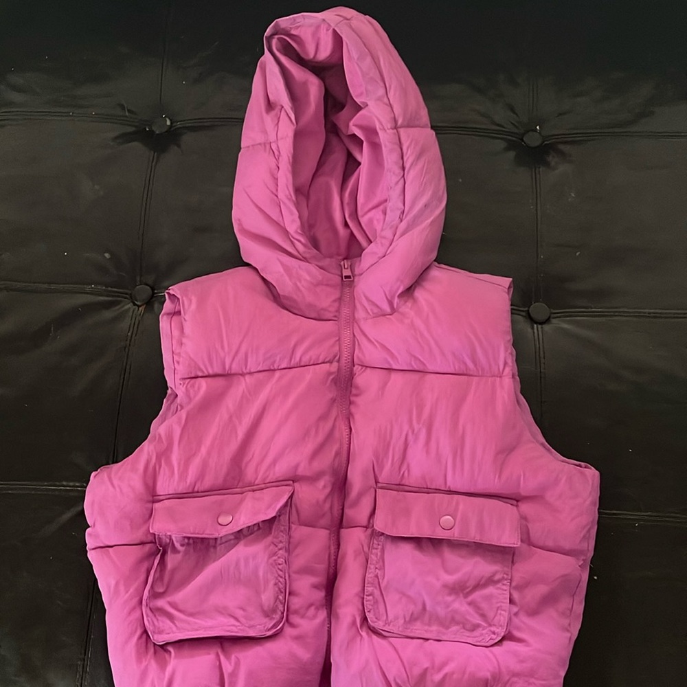 Pink vest